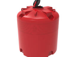 Емкость для КАС TR 6000 л с откидной крышкой красная