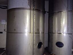 Емкость из пищевой нержавеющей стали 18 м3