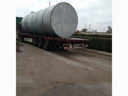 Емкость резервуар цистерна бочка оцинкованная 25м3