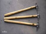 Extended Wooden Handle Railway Inspection Testing Hammer - фото 2