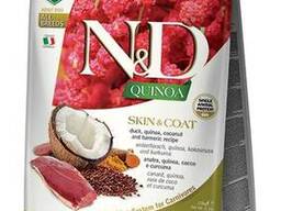 Farmina N&amp;amp;D Quinoa — беззерновой корм для здоровья кожи и шерсти взрослых собак. ..