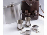 Фляжка в чехле со складными стаканами 500мл - фото 2