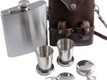 Фляжка в чехле со складными стаканами 500мл - фото 3