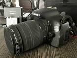 Фотоаппарат зеркальный Canon EOS 600D Kit 18-55mm IS II с объективом. - фото 2