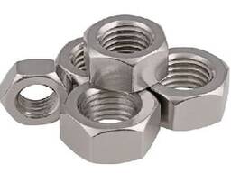 Гайка DIN 934 M6,8,10,12 шестигранная Zn