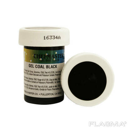 Гель-краска Base Color Chefmaster Coal Black 28грамм