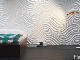 Гипсовые 3D панели ЕВиРО "Wave"