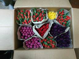 Купить букет тюльпанов в коробке с доставкой по Москве - MF