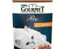 Gourmet Perle - консервы для кошек с индейкой в подливке (75 гр) пауч