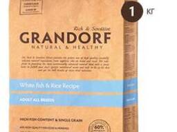 Grandorf Dog White Fish&amp;Rice - гипоаллергенный корм для собак