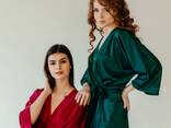 Женский шелковый Халат, есть разные цвета - фото 3