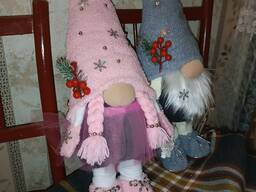 Hand-made пара лесные гномы 53 см муж и жена