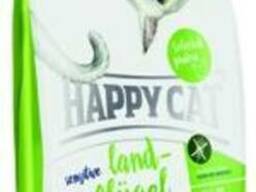 Happy CAT Sensitive Домашняя Птица - сухой корм на основе птицы, картофеля, риса и яблока