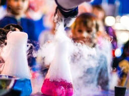 Химическое шоу, квест, игры на детский праздник