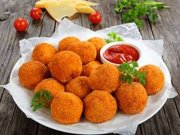 Хрустящие шарики с сыром "Моцарелла"