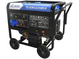 Инвенторный сварочный бензиновый генератор TSS GGW 6.0/250ED