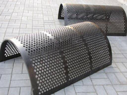 Изготовление фракционных сит для дробилок и шредеров