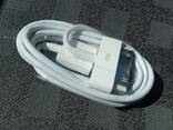 Кабель зарядка Tipe-C for iPhone Lightning 1 м белый оригинал. - фото 3
