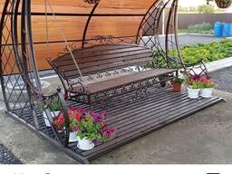 Качели кованные