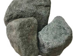 Камень для банных печей габбро-диабаз обвалованный, 20 кг