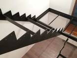 Каркас лестницы из листового металла