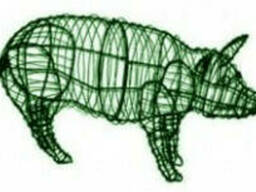 Каркасное топиари Поросёнок ТОП49-1