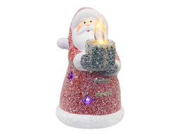 Керамическая фигурка &lt;Дед Мороз со свечкой&gt; 7х7х12 см (Применяется для. ..