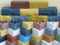 Кирпич силикатный лицевой утолщенный пустотелый объемно-окр