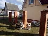 Кладка блоков, кирпича - фото 4