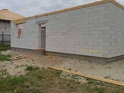 Кладка ПГС. Фундамент. Бетонные работы.