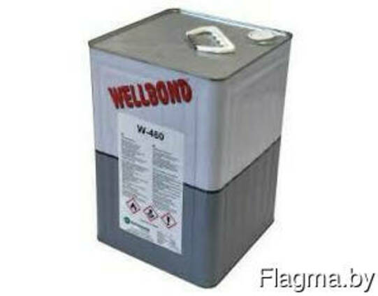 Клей мебельный Wellbond W-18 (Негорючий) банка 15 кг.