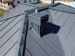 Кликфальц. Фальцевая кровля. Фальцевые панели.