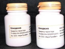 Клиодезив (йодн. шашки) 25гр