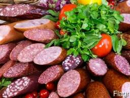 Колбасные и мясные изделия. ЦБ, курица и куриная разделка.