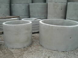 Кольца канализационные, крышки, днища