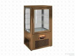 Кондитерская холодильная витрина HiCold VRC 70 Bronze