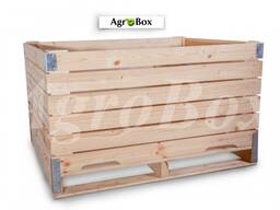 Контейнер деревянный для яблок