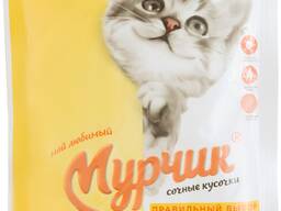 Корм консерв. для кошек "Мурчик" с курицей в соусе 85г