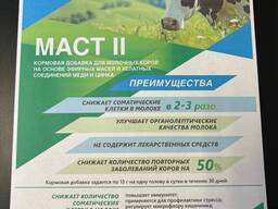 Кормовая добавка для снижения соматических клеток в молоке