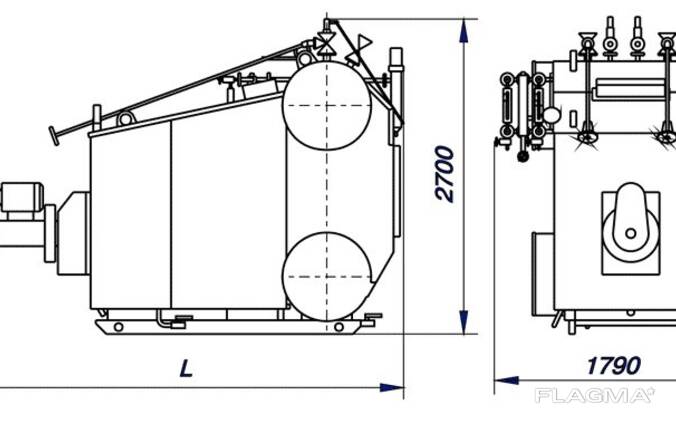 Е 1 0. Колонка уровнемерная для котла е-1.0-0.9. Колонка уровнемерная для котла е-1,0-0,9г. Е-1,0-0,9гм. Котел паровой е1,0-09 чертеж общего вида н22..