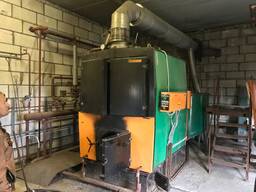 Котел твердотопливный КВм-500кВт