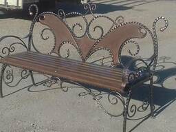 Кованная лавка