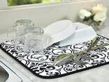 Коврик для сушки посуды из микрофибры (25х40 см) в ассортименте - фото 2