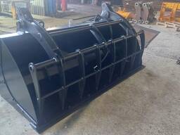 Ковш с прижимом для погрузчика с телескопической стрелой