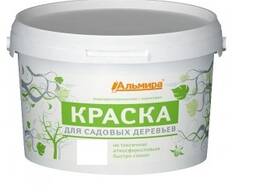 КРАСКА ДЛЯ САДОВЫХ ДЕРЕВЬЕВ "АЛЬМИРА" ведро 14 кг