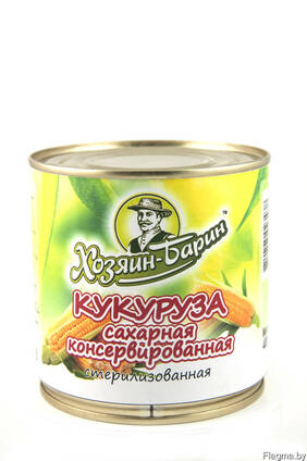 Кукуруза сахарная консервированная 425г. ж/б