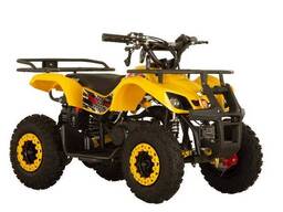 Квадроцикл AVM Grizlik 49 МАХ желтый