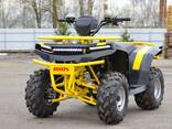 Квадроцикл Irbis ATV125 желтый - фото 3