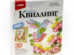 Квиллинг. Панно "Колибри"
