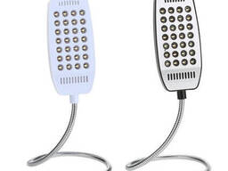 Лампа светодиодная модель GL-USB 28LED с разъемом USB 5В и изменяемым наклоном, 28. ..